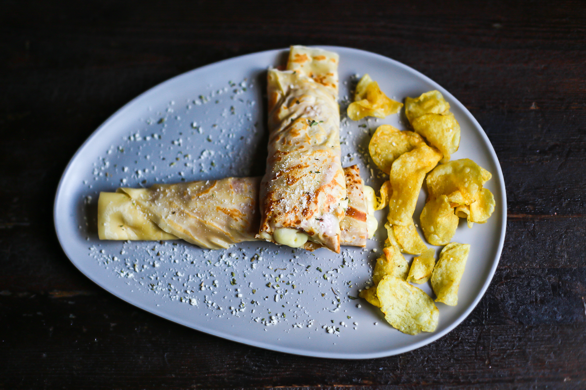 CREPE JAMÓN YORK Y QUESO