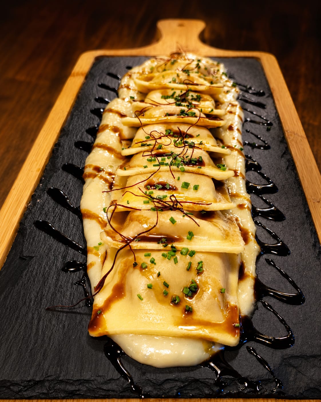 PASTA FRESCA RAVIOLACCI DE SOBRASADA Y QUESO PECORINO 